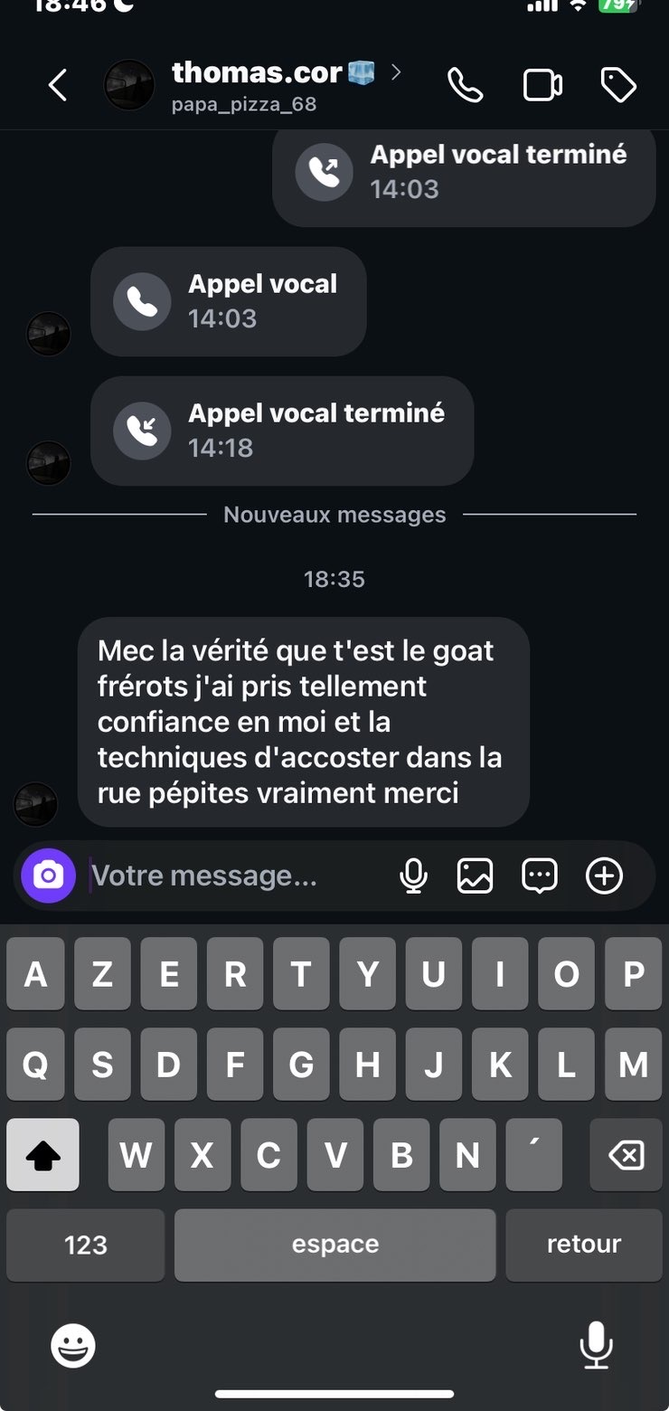 Capture originale d’un résultat reçu par LYS — 1