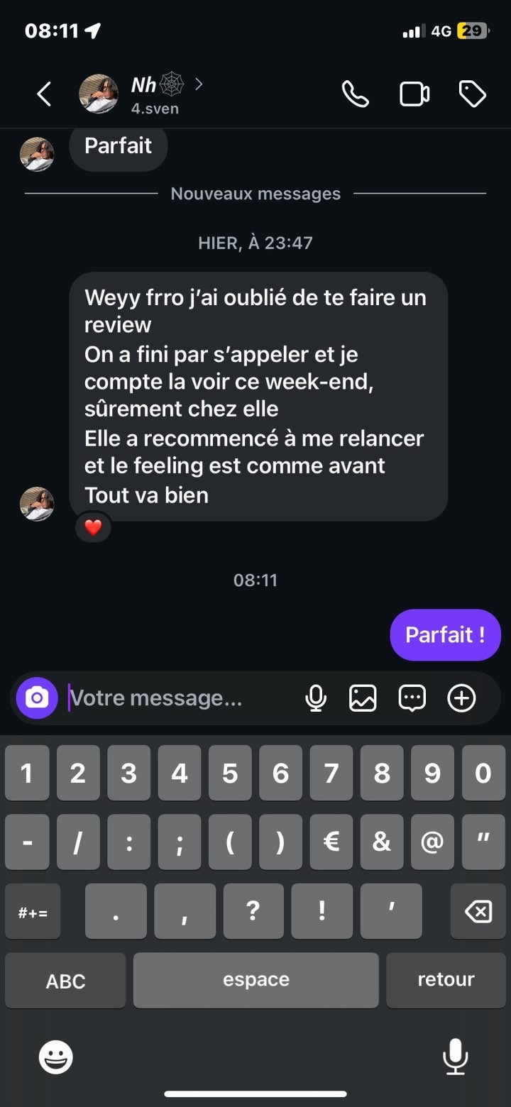 Capture originale d’un résultat reçu par LYS — 5